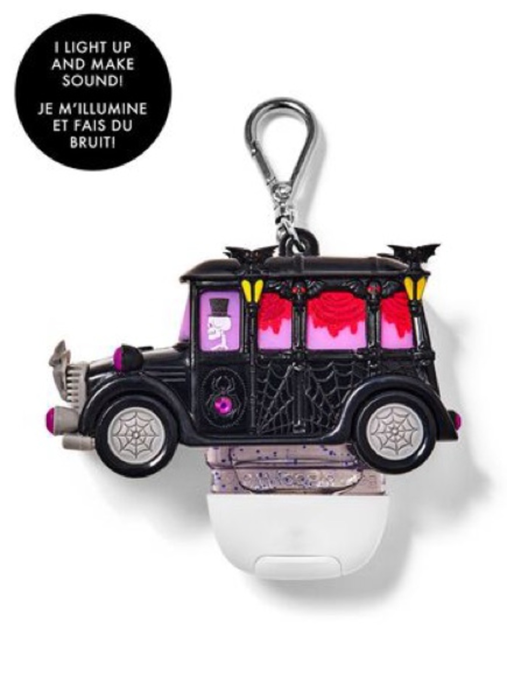 💀 Bath and Body Works Sound-Making Hearse PocketBac Holder